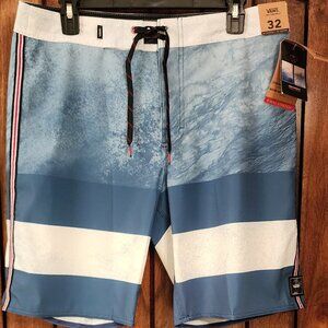 VANS Era Board Shorts In Real Teal/ Nathan Florence